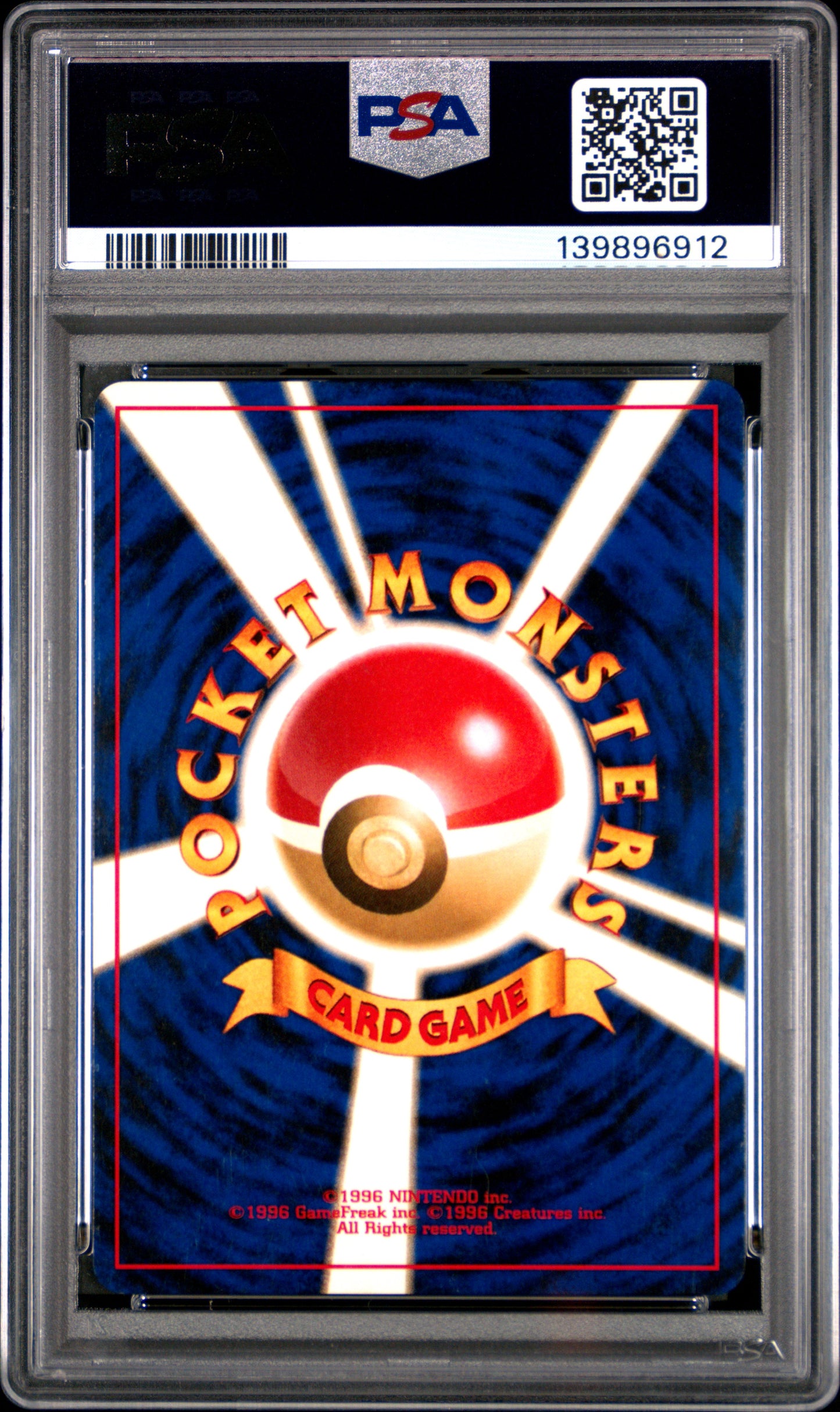 2000 PSA 9 Charizard 006 Reverse Holo Neo 2 Promo Pokemon Japanese