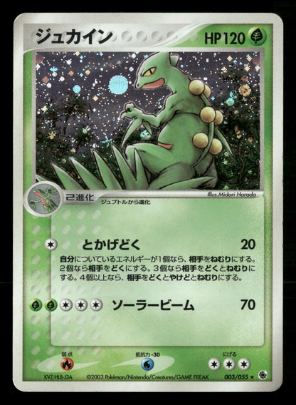 Sceptile 003/055 Unlimited Holo Rare Expansion Pack ADV Pokemon Japanese MP