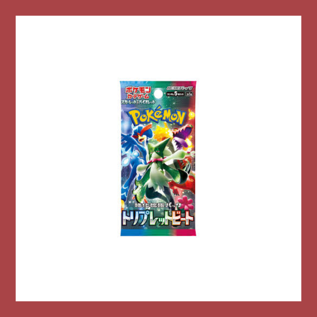 Triple Beat sv1a Japanese Sealed Booster Pack Pokemon Card