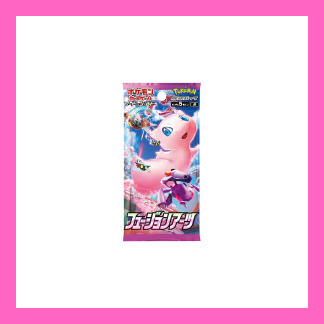 Fusion Arts s8 Japanese Sealed Booster Pack Pokemon Card [light]