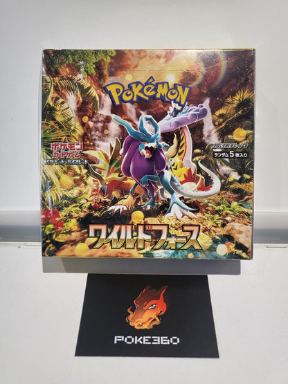 Wild Force sv5K Sealed Japanese Booster Box Pokemon Card 30 Packs UK Seller