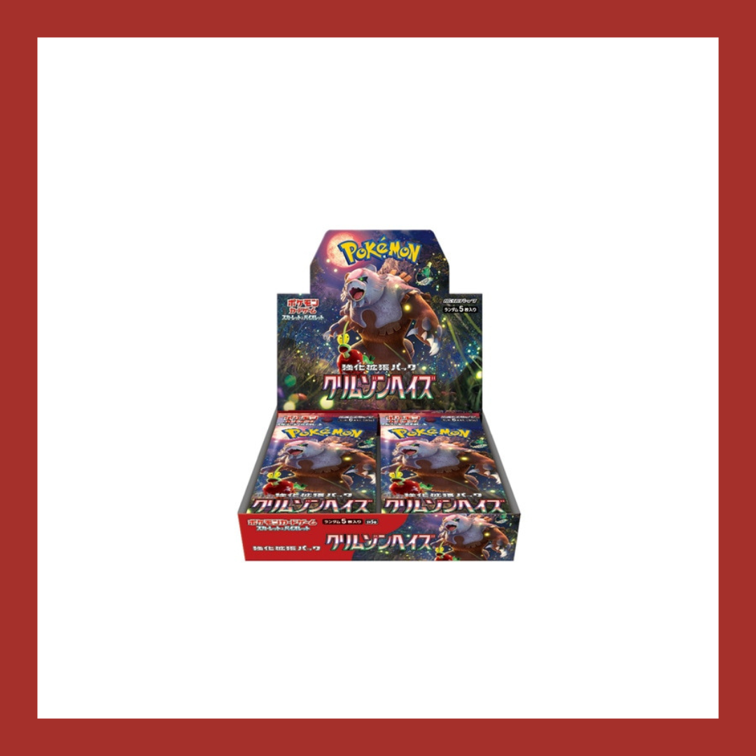 Japanese Crimson Haze Booster Box sv5a Sealed Pokemon Card UK Seller 30 Packs