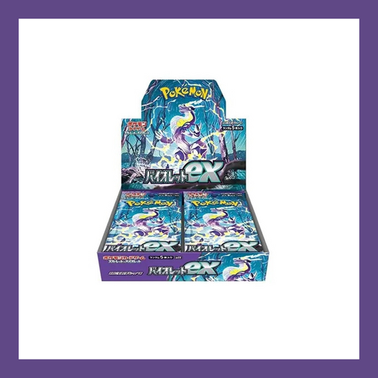 Japanese Violet EX Booster Box Sealed sv1V 30 Packs Pokemon Card