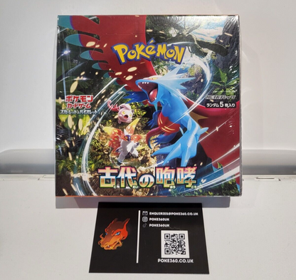 Japanese Ancient Roar Booster Box sv4K Sealed 30 Packs Pokemon Card