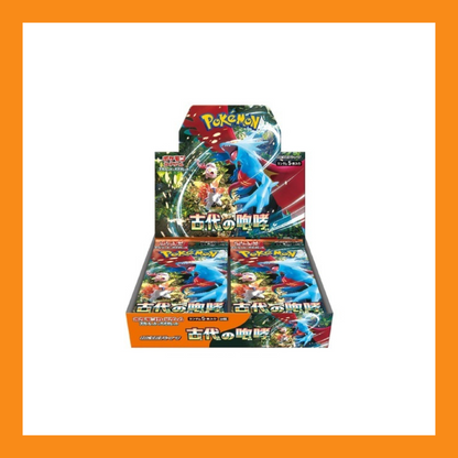 Japanese Ancient Roar Booster Box sv4K Sealed 30 Packs Pokemon Card