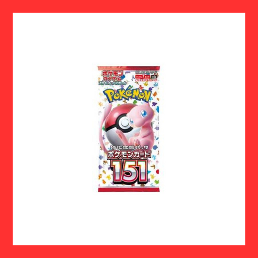 sv2a 151 Japanese Booster Pack Scarlet & Violet Pokemon Trading Card Game