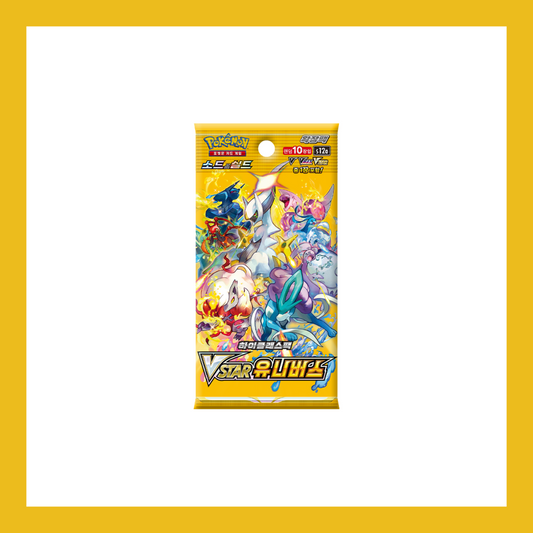 Vstar Universe s12a Sealed Korean Booster Pack Pokemon Trading Card Game