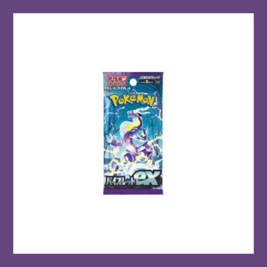 sv1V Violet EX Japanese Booster Pack Scarlet & Violet Pokemon Trading Card Game