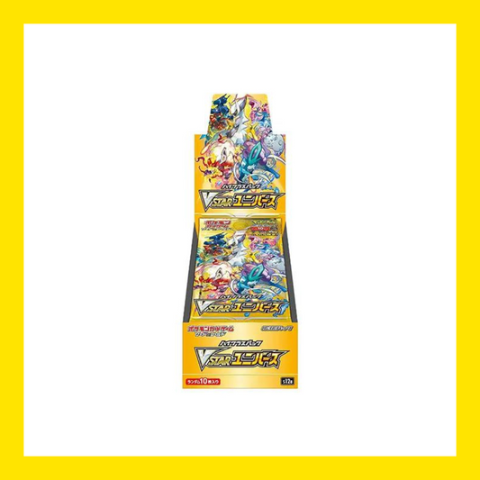 Japanese Vstar Universe s12a Sealed Booster Box Pokemon Card 10 Packs