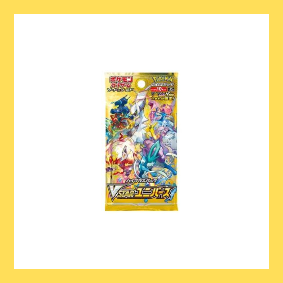 s12a Vstar Universe Japanese Booster Pack Sword & Shield Pokemon Trading Card Game