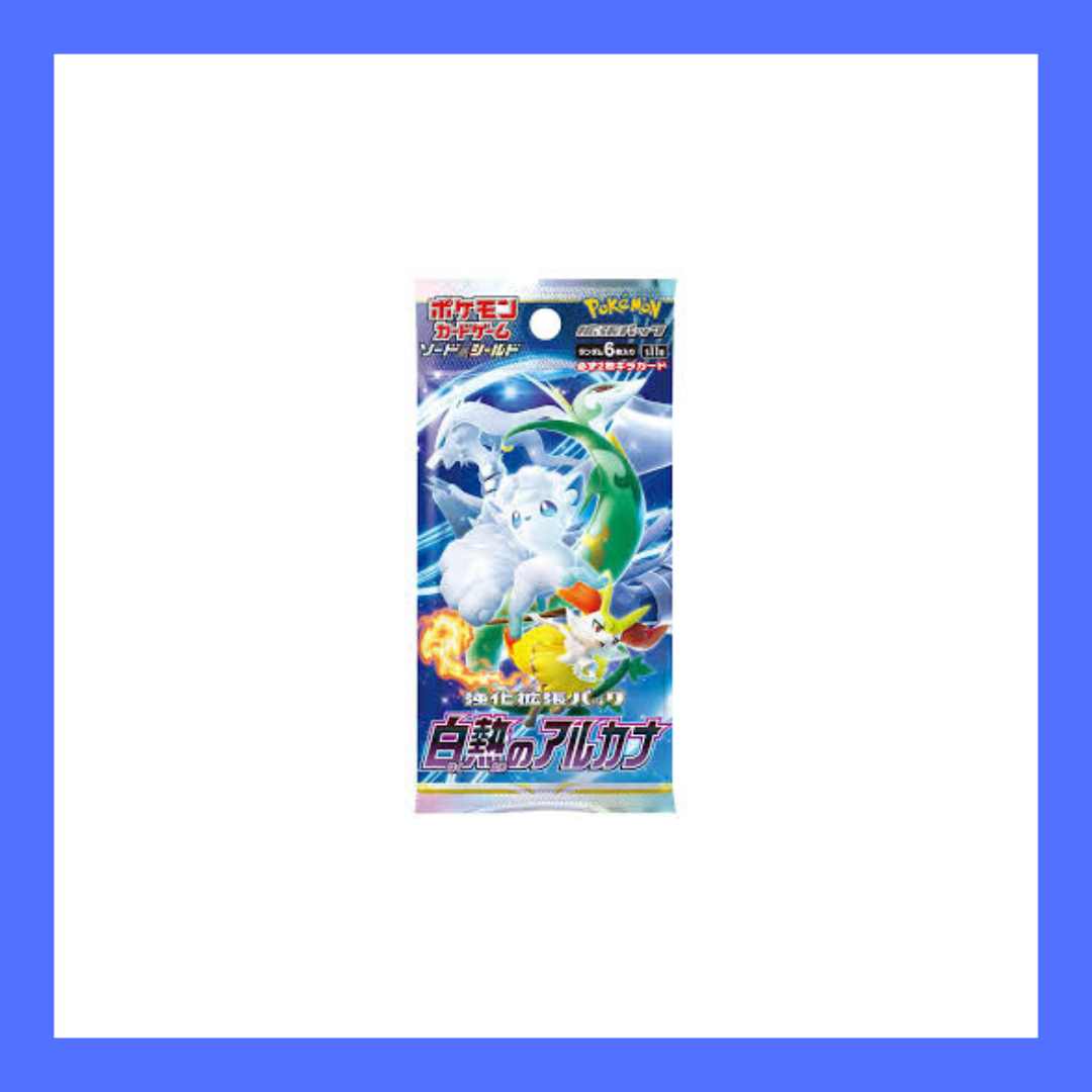 s11a Incandescent Arcana Japanese Booster Pack Sword & Shield Pokemon Trading Card Game