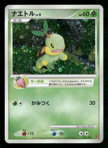 Turtwig 001/PPP Play Fan Club 2,000 EXP Points Promo Japanese Pokemon NM