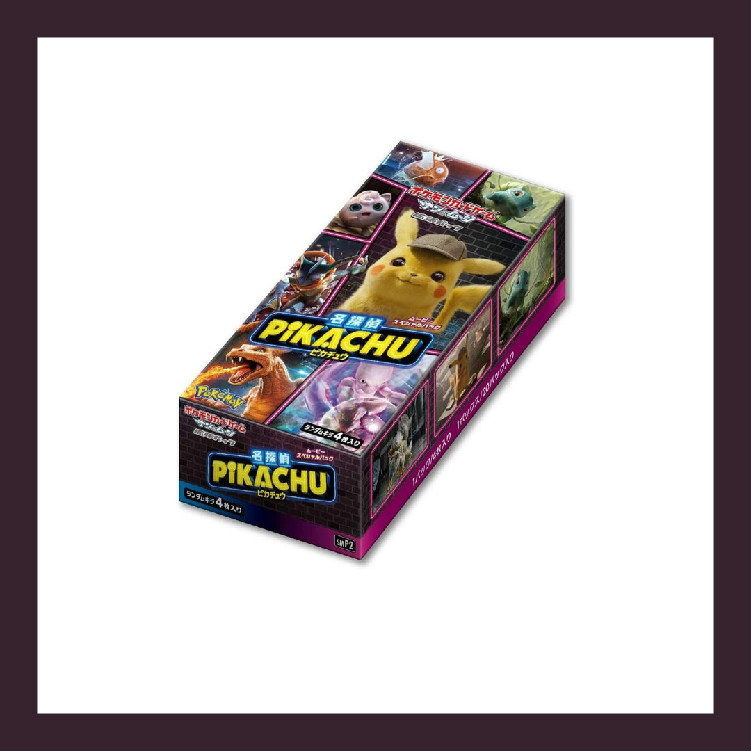 Japanese Detective Pikachu Returns SM2P Sealed Booster Box Pokemon Card
