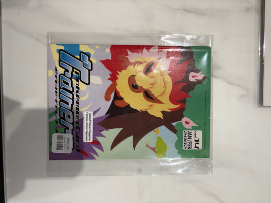 Japanese Trainer's Magazine Volume 14 Sealed Flareon Jolteon Vaporeon Promo Pokemon Cards
