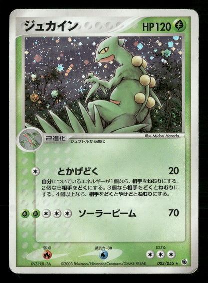 Sceptile 003/055 Unlimited Holo Rare Expansion Pack ADV Pokemon Japanese MP
