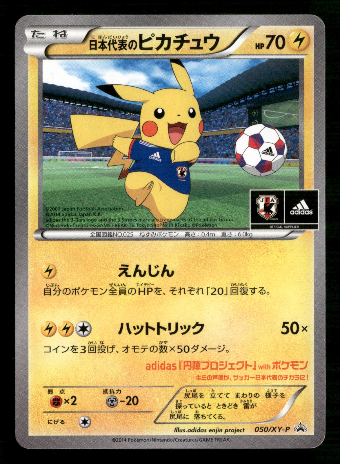 Team Japan's Pikachu 050/XY-P Promo Summer Book Pokemon Japanese MP