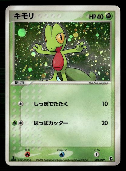 Treecko 003/019 Constructed Deck 2003 1st Edition Japanese Pokemon NM/M