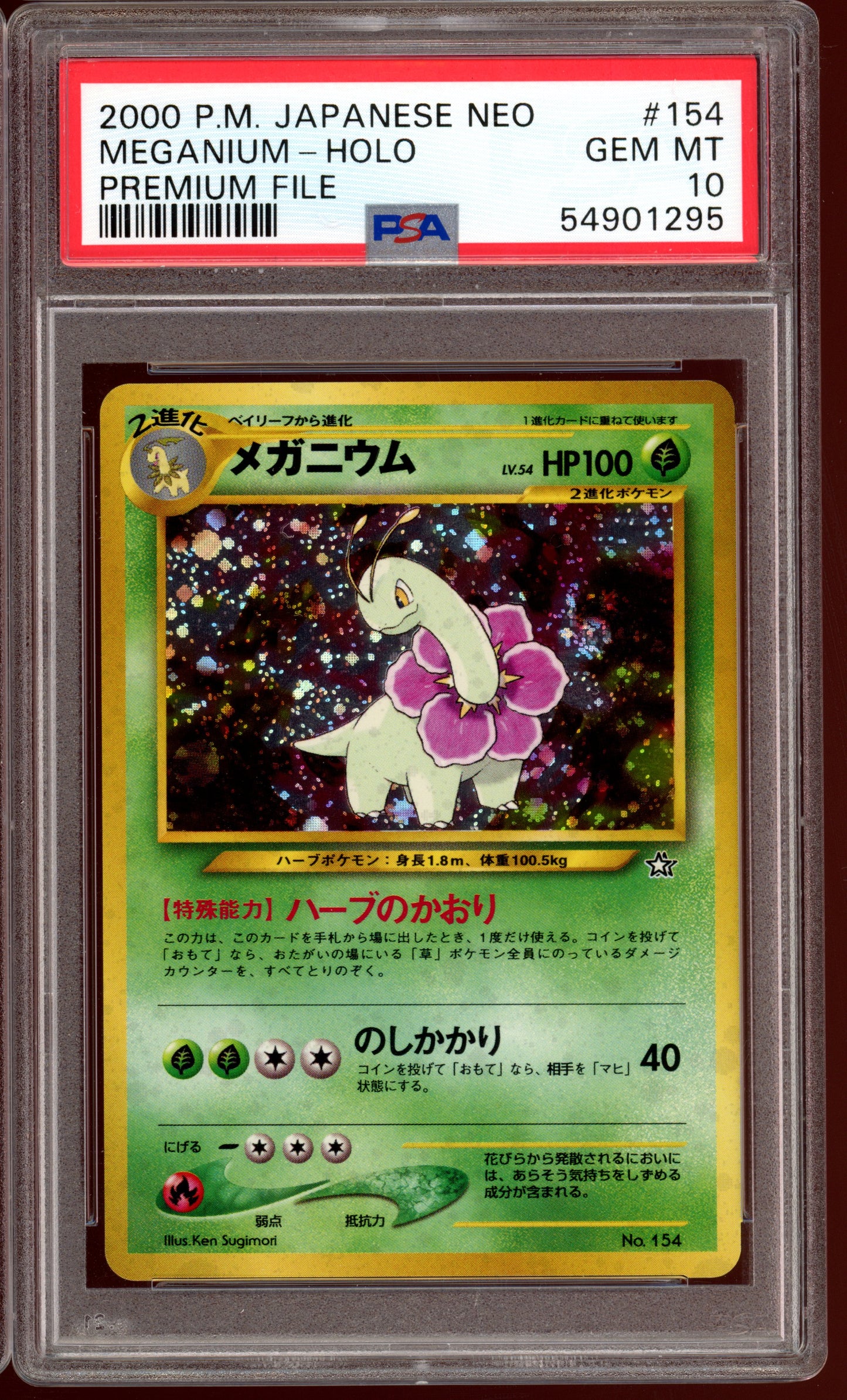 PSA 10 Meganium Typhlosion Feraligatr Trio for Ryan